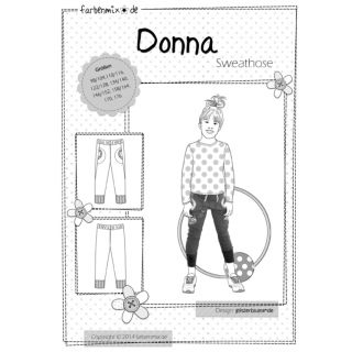 Schnittmuster - Farbenmix - Donna - Sweathose - Kids