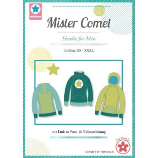 Schnittmuster - Farbenmix - Mister Comet - Hoodie / Sweatshirt