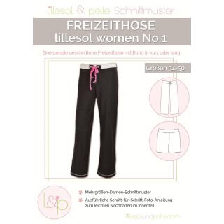 Schnittmuster - Lillesol &amp; Pelle - Lillesol Women No. 1 - Freizeithose