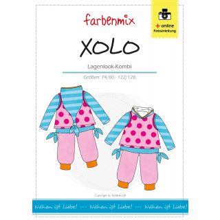 Schnittmuster - Farbenmix - Xolo - Lagenlook-Kombi