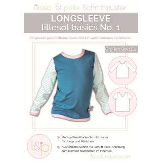 Schnittmuster - Lillesol &amp; Pelle - Basics No. 1 - Longsleeve