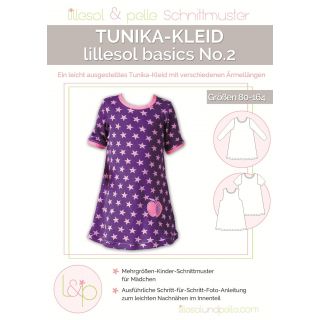 Schnittmuster - Lillesol &amp; Pelle - Basics No. 2 - Tunika-Kleid