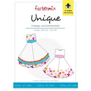 Schnittmuster - Farbenmix - Unique - Festtags- und Sommerkleid