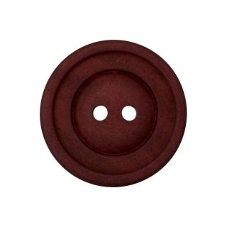 2-Loch-Knopf - 23 mm - braun