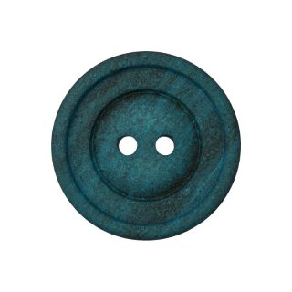 2-Loch-Knopf - 23 mm - petrol