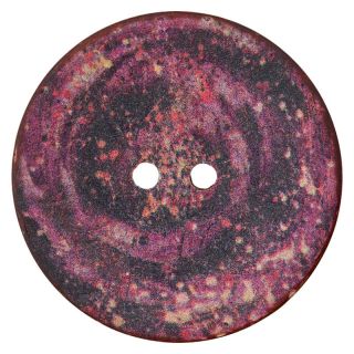 Kokosknopf - 2-Loch - 40 mm - pink