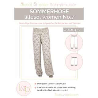 Schnittmuster - Lillesol &amp; Pelle - Lillesol Women No. 7 - Sommerhose