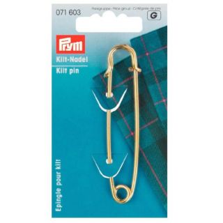 Prym - Kiltnadeln - 76 mm - gold