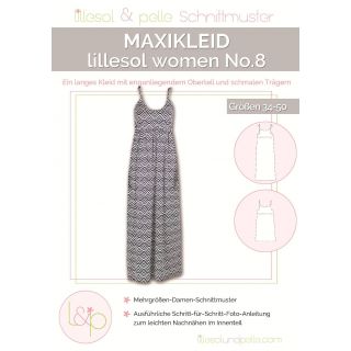 Schnittmuster - Lillesol &amp; Pelle - Lillesol Women No. 8 - Maxikleid