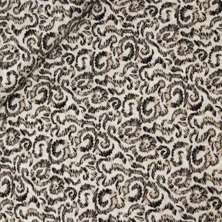 Baumwoll - Viskose - Leinenoptik - Sketch - beige