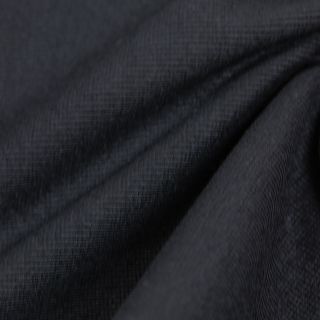 Rippenbündchen - uni - schwarz