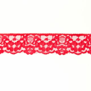 Perlonspitze - 32 mm - rot