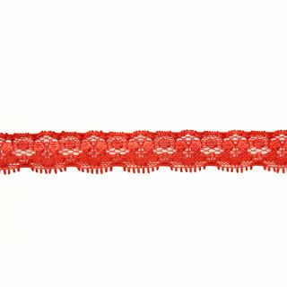 Perlonspitze - elastisch - 25 mm - rost
