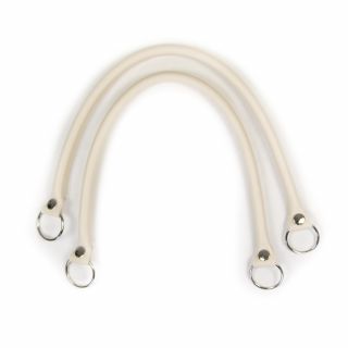 Taschengriff - Lederoptik - 55 cm - beige