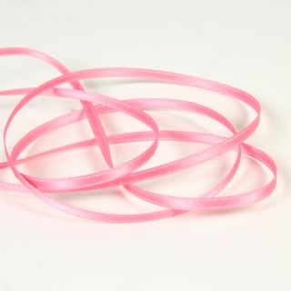 Satinband - Doubleface - 3 mm - rose