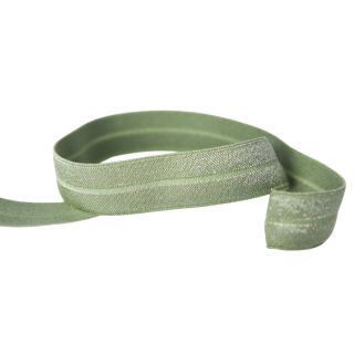 Einfaßband - elastisch - 20 mm - oliv