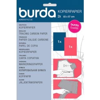 burda style - Kopierpapier - rot/blau