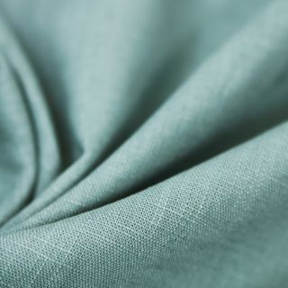 Reines Leinen - vorgewaschen - uni - teal