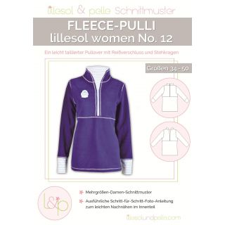 Schnittmuster - Lillesol &amp; Pelle - Lillesol Women No. 12 - Fleece-Pulli