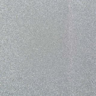 Bügelflicken  Glitter  silber