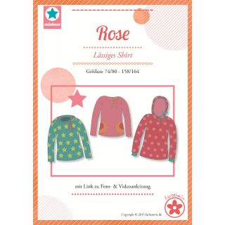 Schnittmuster - Farbenmix - Rose - Lässiges Kindershirt