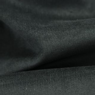 Feincord - Stretch - uni - schwarz