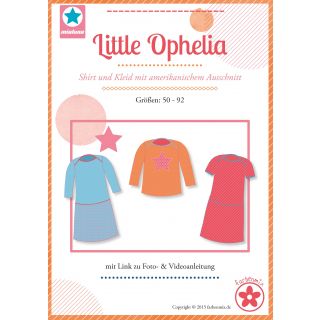 Schnittmuster - Farbenmix - Little Ophelia - Mädchen-Shirt und Kleid
