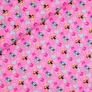 Baumwolle - Minnie Mouse und Daisy