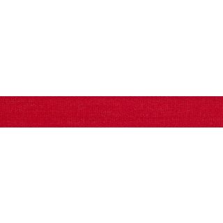 Baumwoll-Nahtband - 20 mm - 4m Coupon - rot