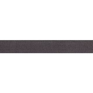Baumwoll-Nahtband - 20 mm - 4m Coupon - dunkelgrau
