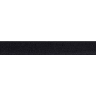 Baumwoll-Nahtband - 20 mm - 4m Coupon - schwarz 