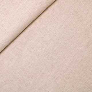 Leinen - Viskose - uni - beige