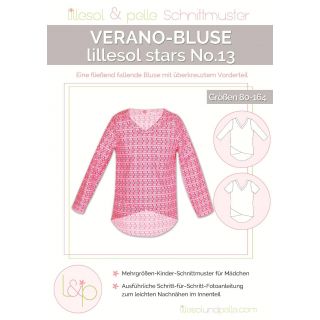 Schnittmuster - Lillesol &amp; Pelle - Stars No. 13 - Verano-Bluse