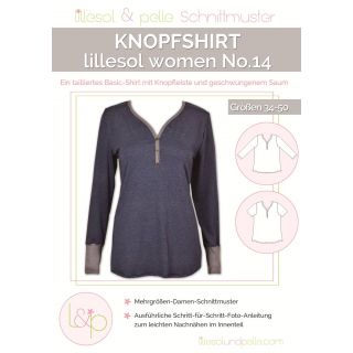 Schnittmuster - Lillesol &amp; Pelle - Lillesol Women No. 14 - Knopfshirt