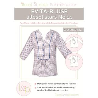 Schnittmuster - Lillesol &amp; Pelle - Stars No. 14 - Evita-Bluse