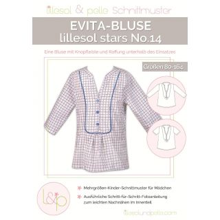 Schnittmuster - Lillesol &amp; Pelle - Stars No. 14 - Evita-Bluse