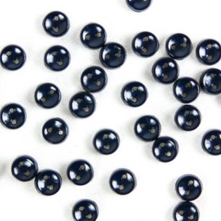 2-Loch-Knopf - 7 mm - navy