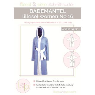 Schnittmuster - Lillesol &amp; Pelle - Lillesol Women No. 16 - Bademantel