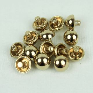 Metallöse - 11 mm - gold