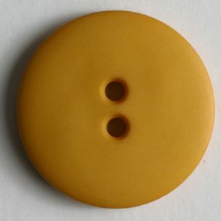 2-Loch-Knopf - 15 mm - matt-camel
