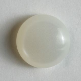 Ösenknopf - 8 mm - Perlmutt Effekt - weiss