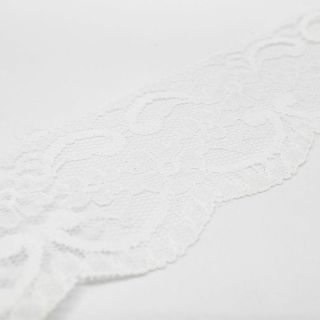 Perlonspitze - 55 mm - weiss