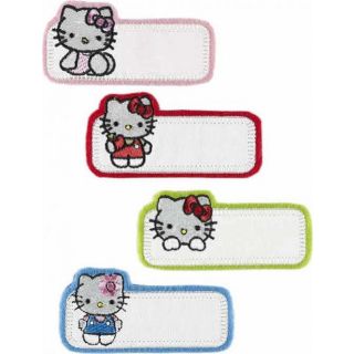 Applikation - Hello Kitty - Namensetikett