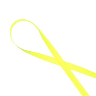 Baumwollschrägband - uni - neon - gelb