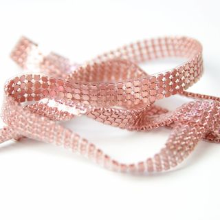 Glitterband - Alu - 12 mm - rosegold