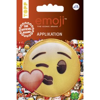 Applikation - Emoji - Kuss mit Herz