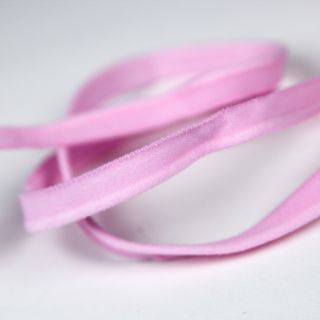Paspelband - elastisch - rosa