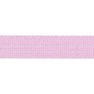 Baumwollgurtband - uni - 30 mm - lavendel
