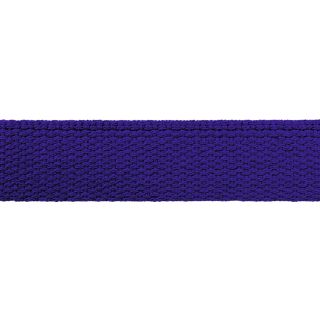 Baumwollgurtband - uni - 30 mm - lila