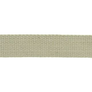 Baumwollgurtband - uni - 30 mm - salbei
